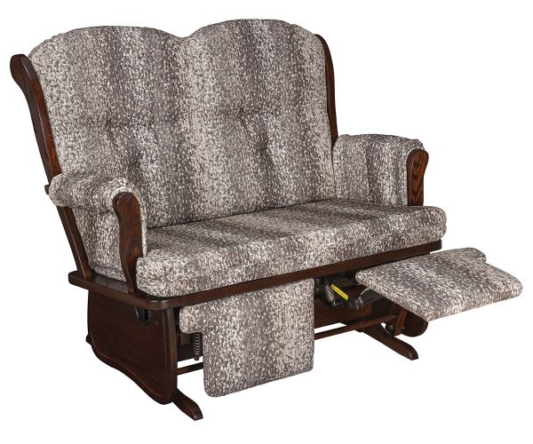 Swanback Loveseat Glider