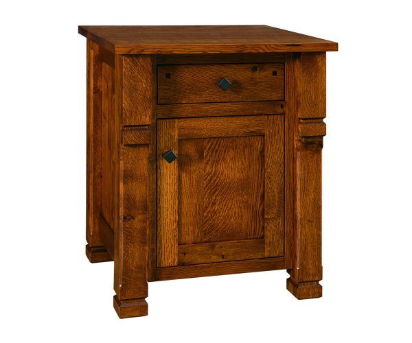 Brockport 1 Door 1 Drawer Nightstand