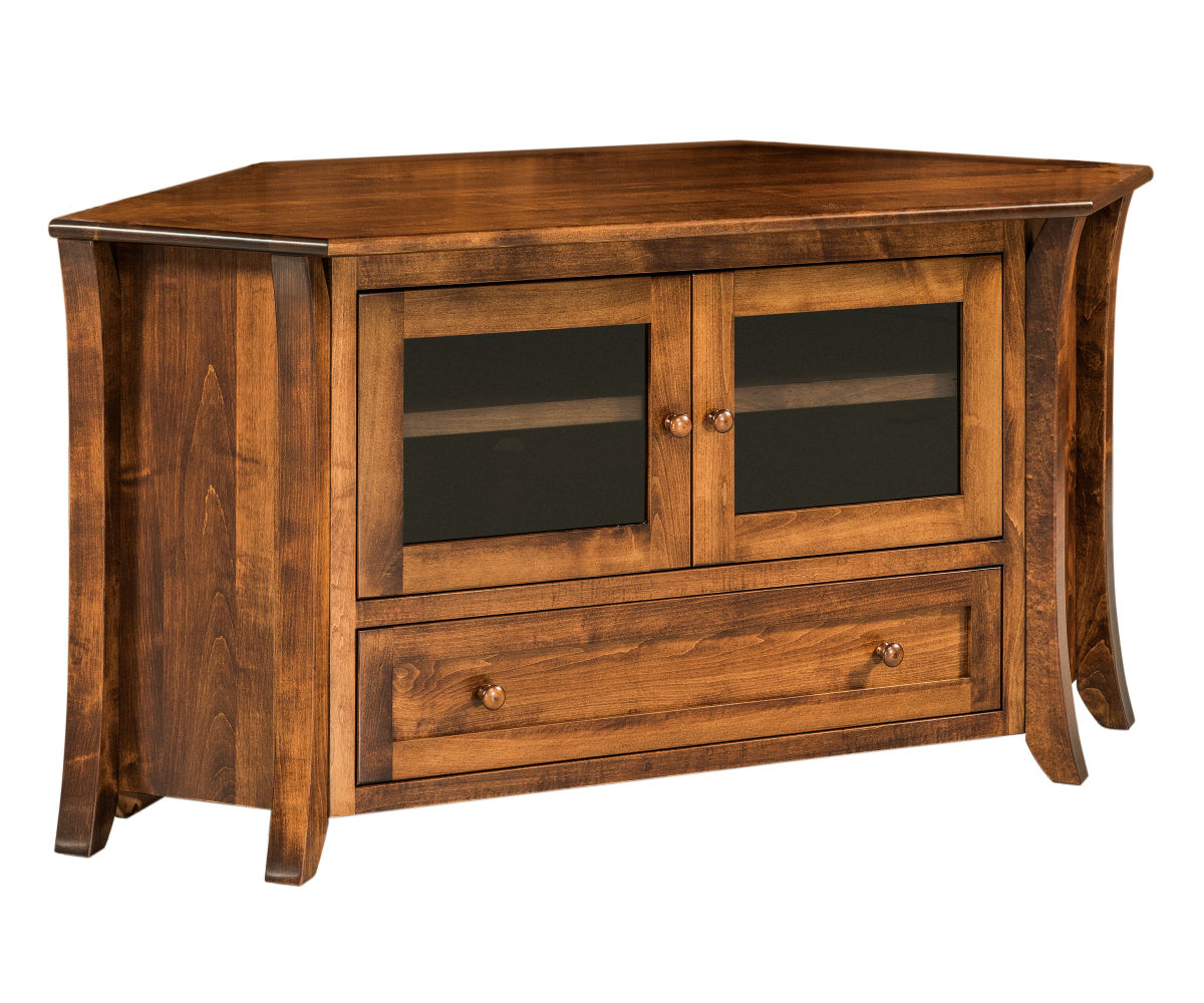 Caledonia Flat Screen TV Corner Cabinet