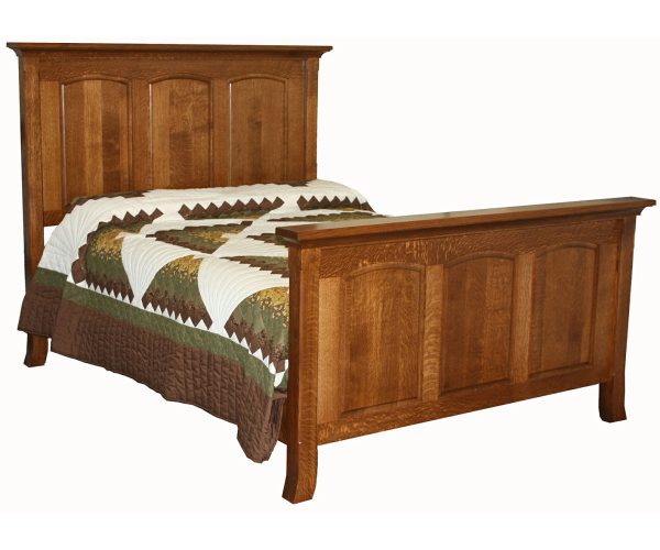 Homestead Bed with High Footboard