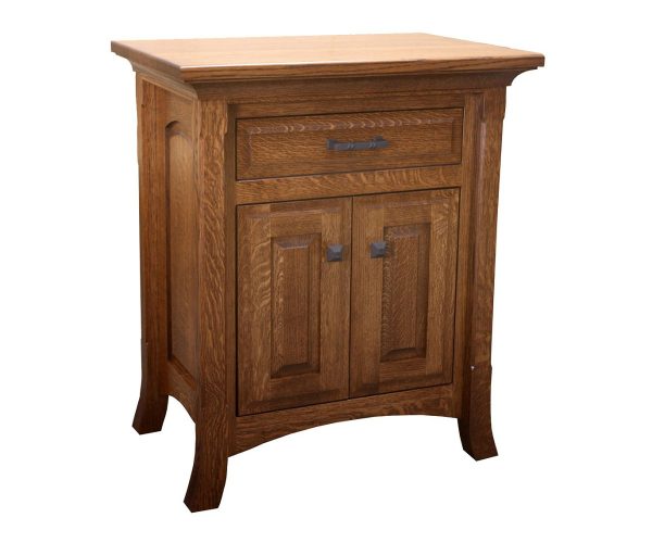 Homestead 2 Door 1 Drawer Nightstand