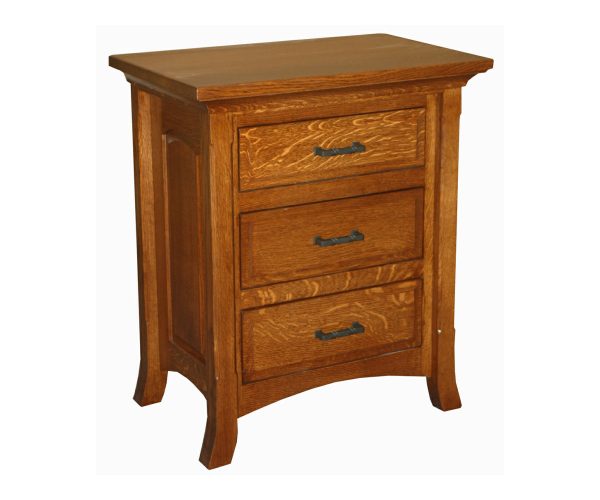 Homestead 3 Drawer Nightstand