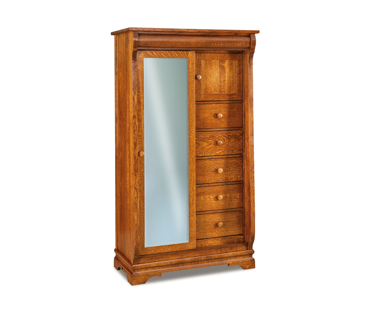 Chippewa Sleigh Chifferobe