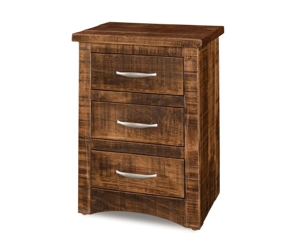 Denver 3 Drawer Nightstand