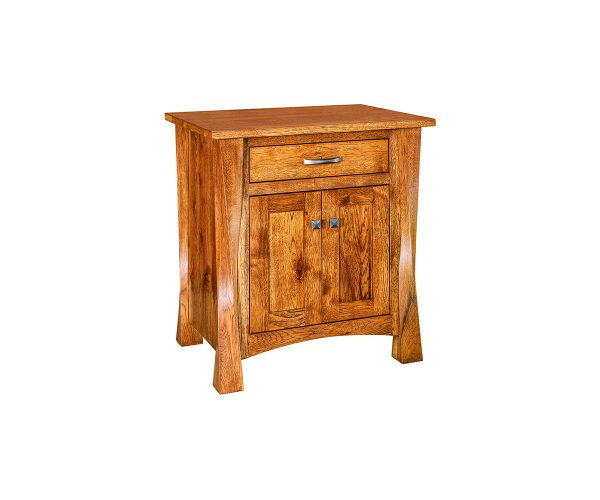 Lexington 2 Door 1 Drawer Nightstand