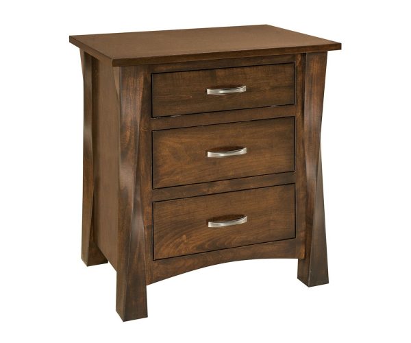 Lexington 3 Drawer Nightstand