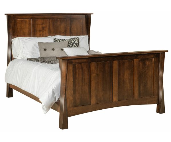 Lexington Bed with High Footboard