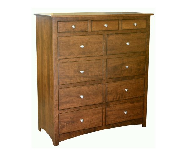 Shaker 11 Drawer Mule Chest