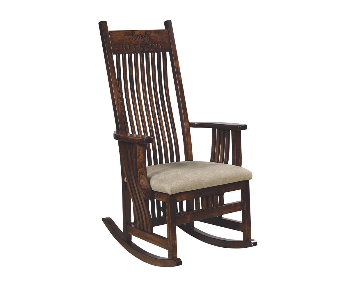 Royal Mission Rocker - Amish Gallery of Manitoba