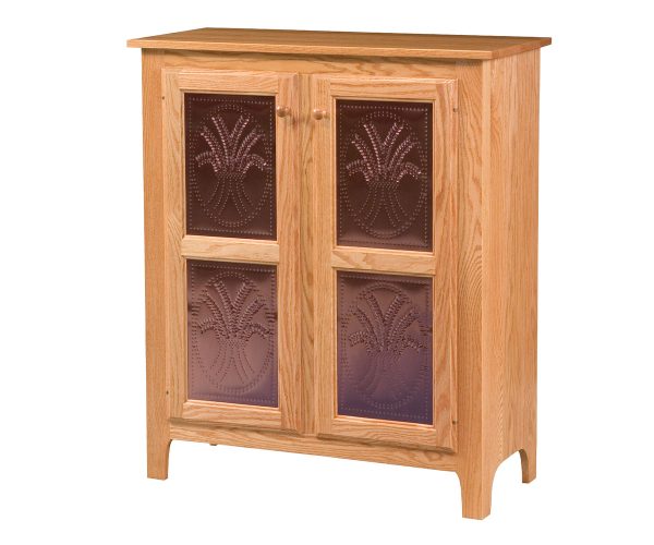 Classic Copper Panel Pie Safe