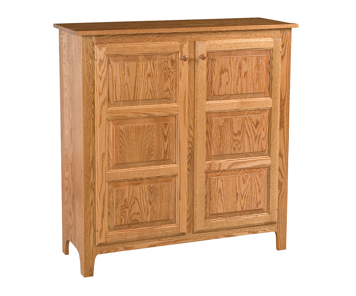 Classic Raised 3 Panel Pie Safe