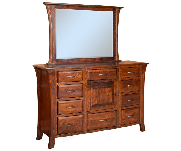 Ensenada 10 Drawer Dresser W/ Mirror