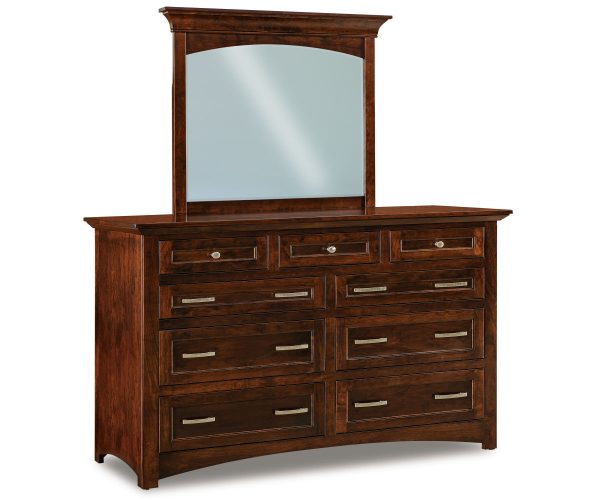 Lincoln 7 Drawer Dresser w/ Mirror