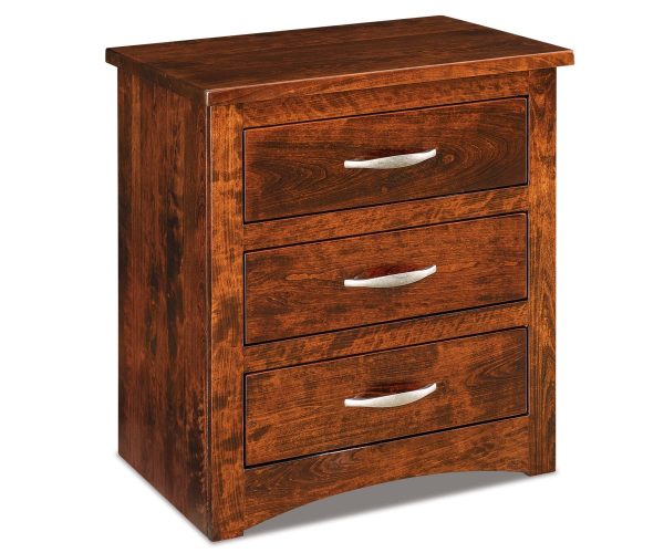 Denver 3 Drawer Nightstand