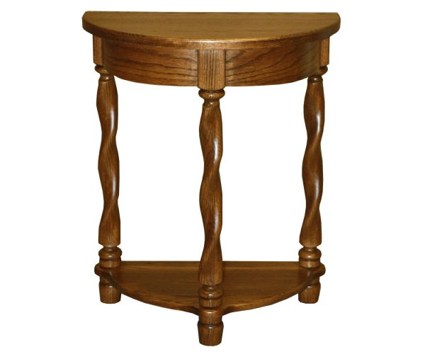 Royal Twist Half Round Table