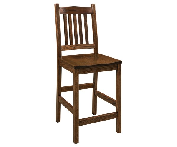 Mission Stationary Bar Stool