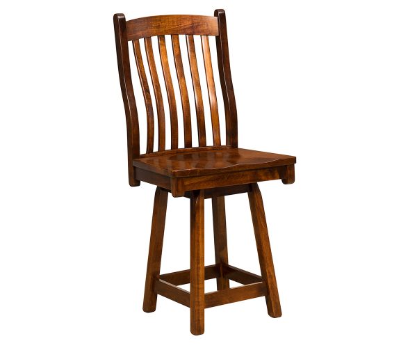 Arts & Crafts 24" Swivel Barstool