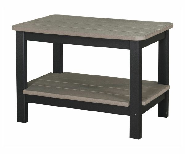 Coffee Table with Double Shelf