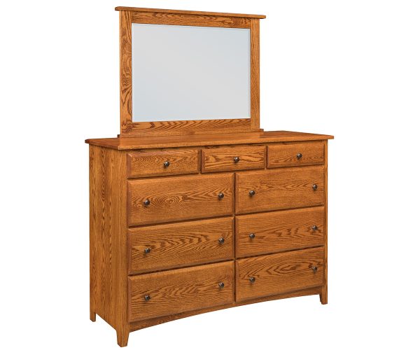 Manchester 9 Drawer Mule Dresser