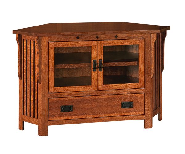 Royal Mission Corner Cabinet - 51"W