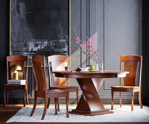 Lexington Single Pedestal Table Collection