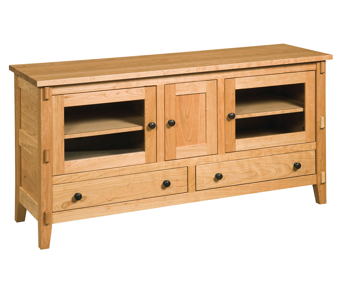 Bungalow TV Console - 60"W