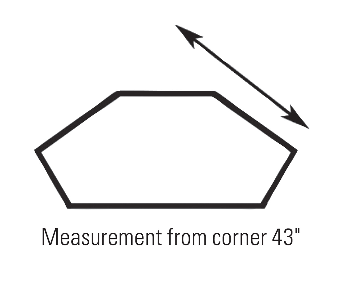Colebrook Corner Cabinet - 61"W - Image 2