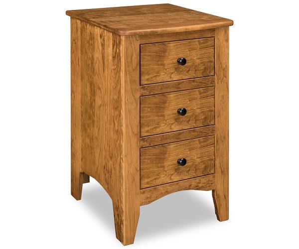 Carlston 3 Drawer Nightstand