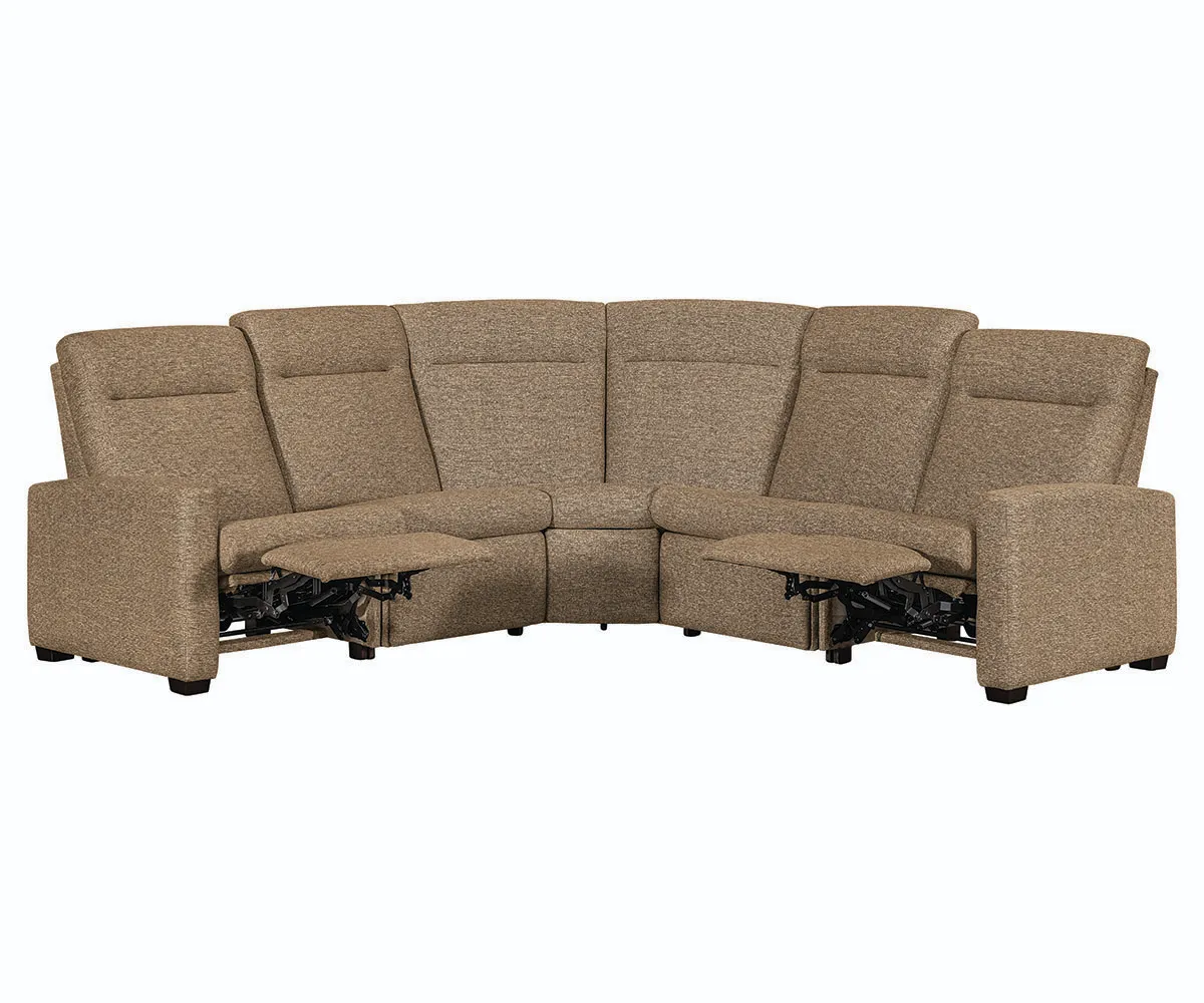 Harmony Wallhugger 5 Piece Sectional - Image 2