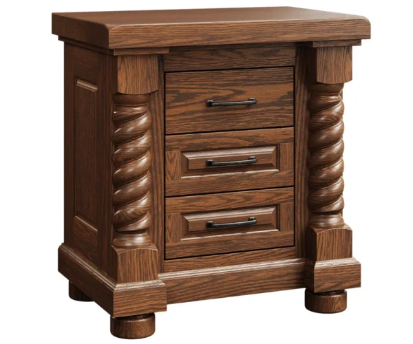 Arvada 3 Drawer Nightstand