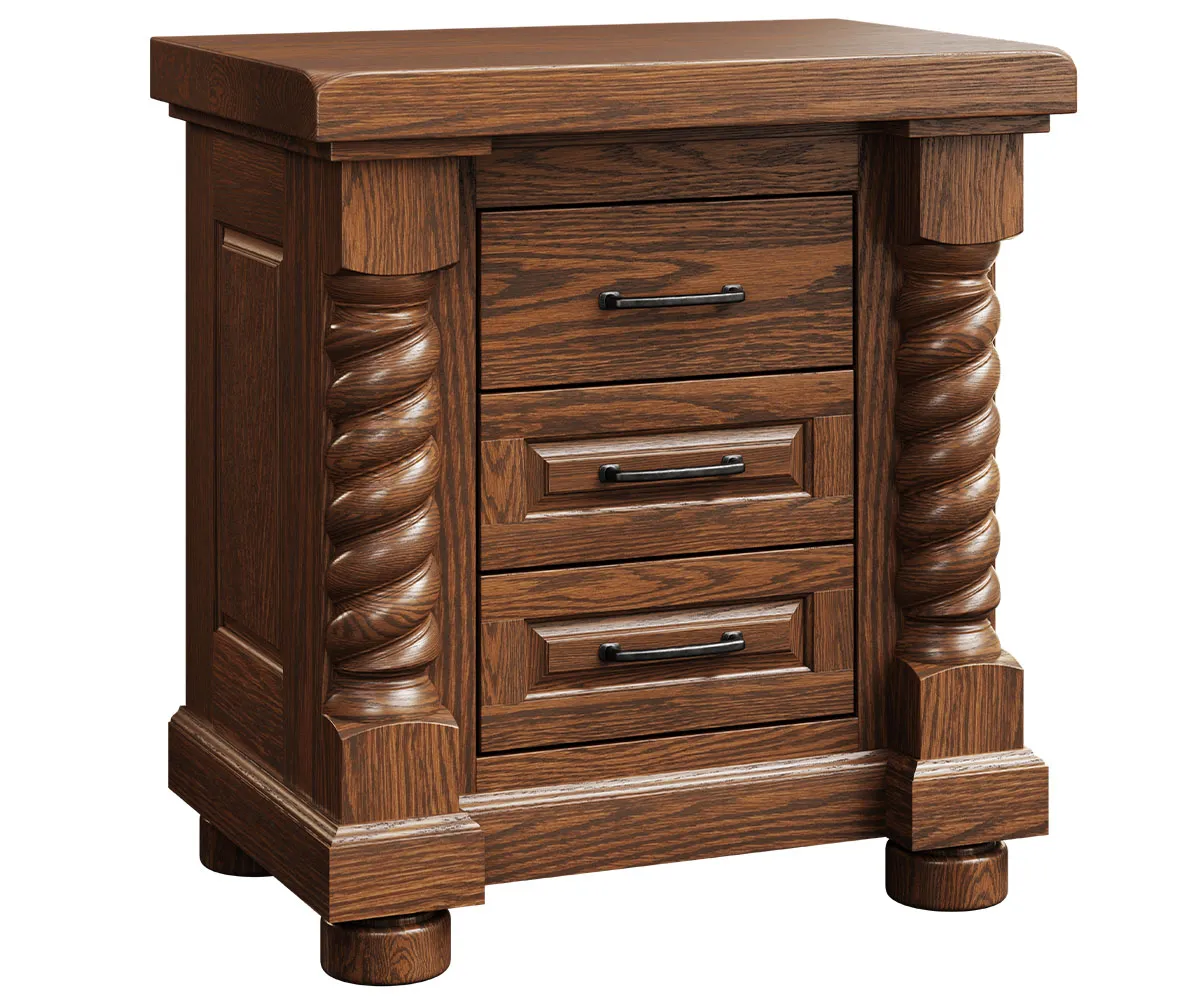 Arvada 3 Drawer Nightstand