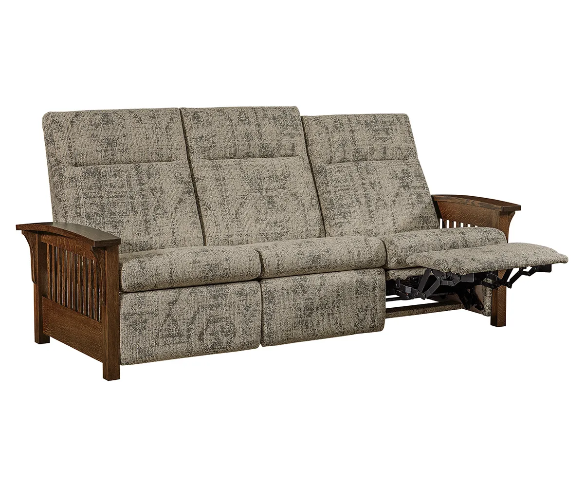 Skyline Slat Wall Hugger Sofa Recliner - Image 2