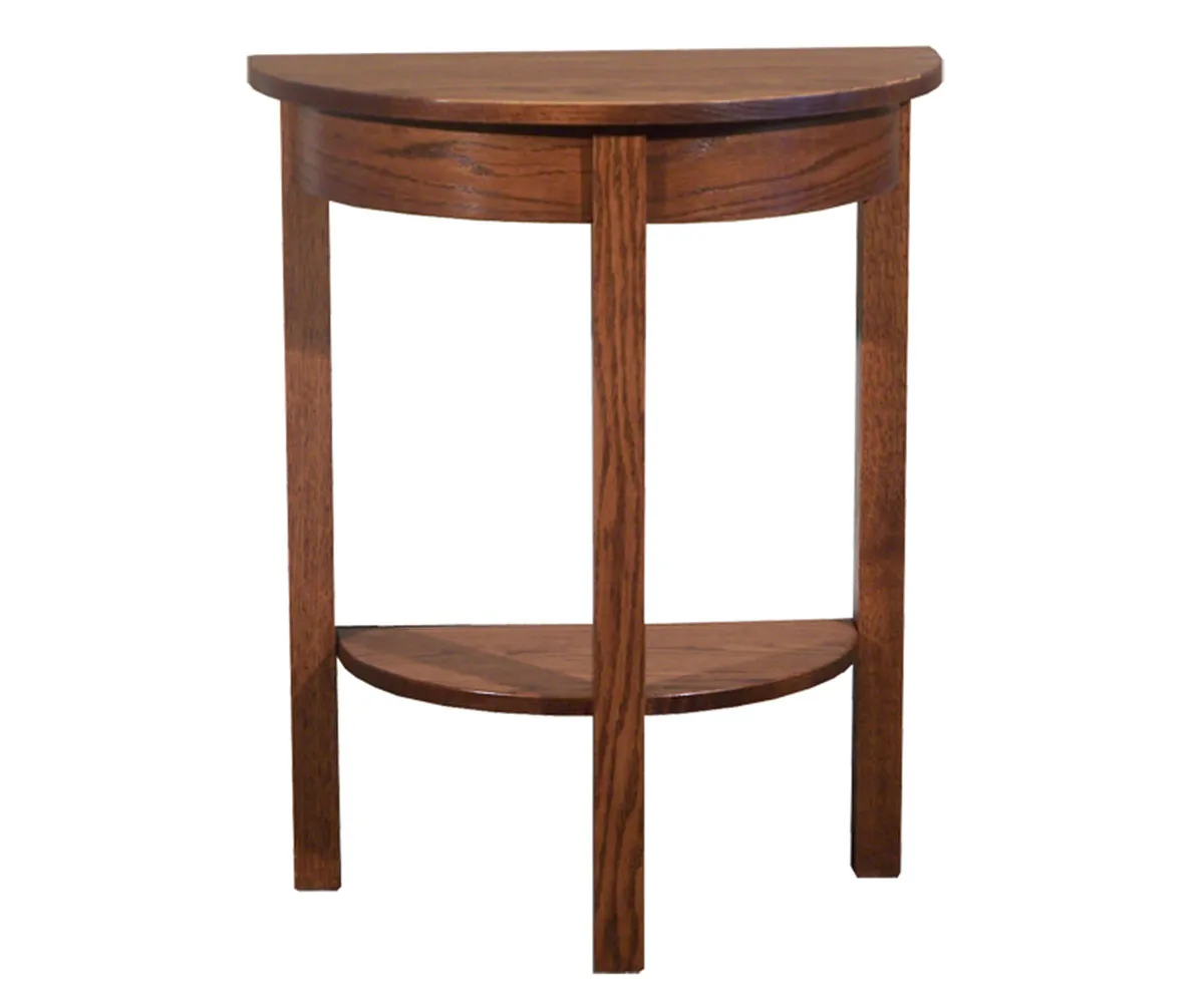 Mission Half Round Table