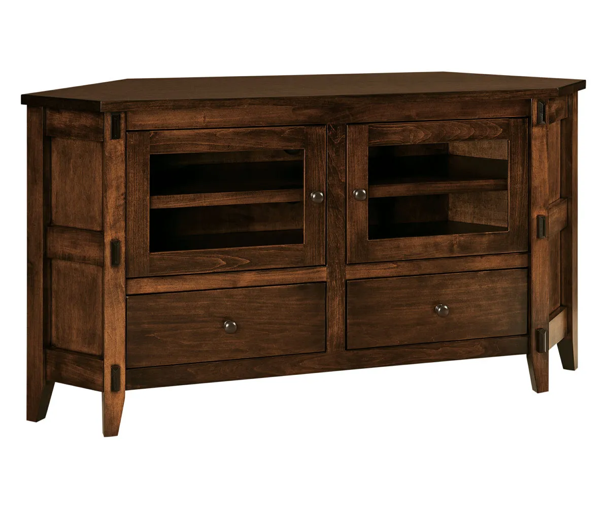 Bungalow Corner Cabinet