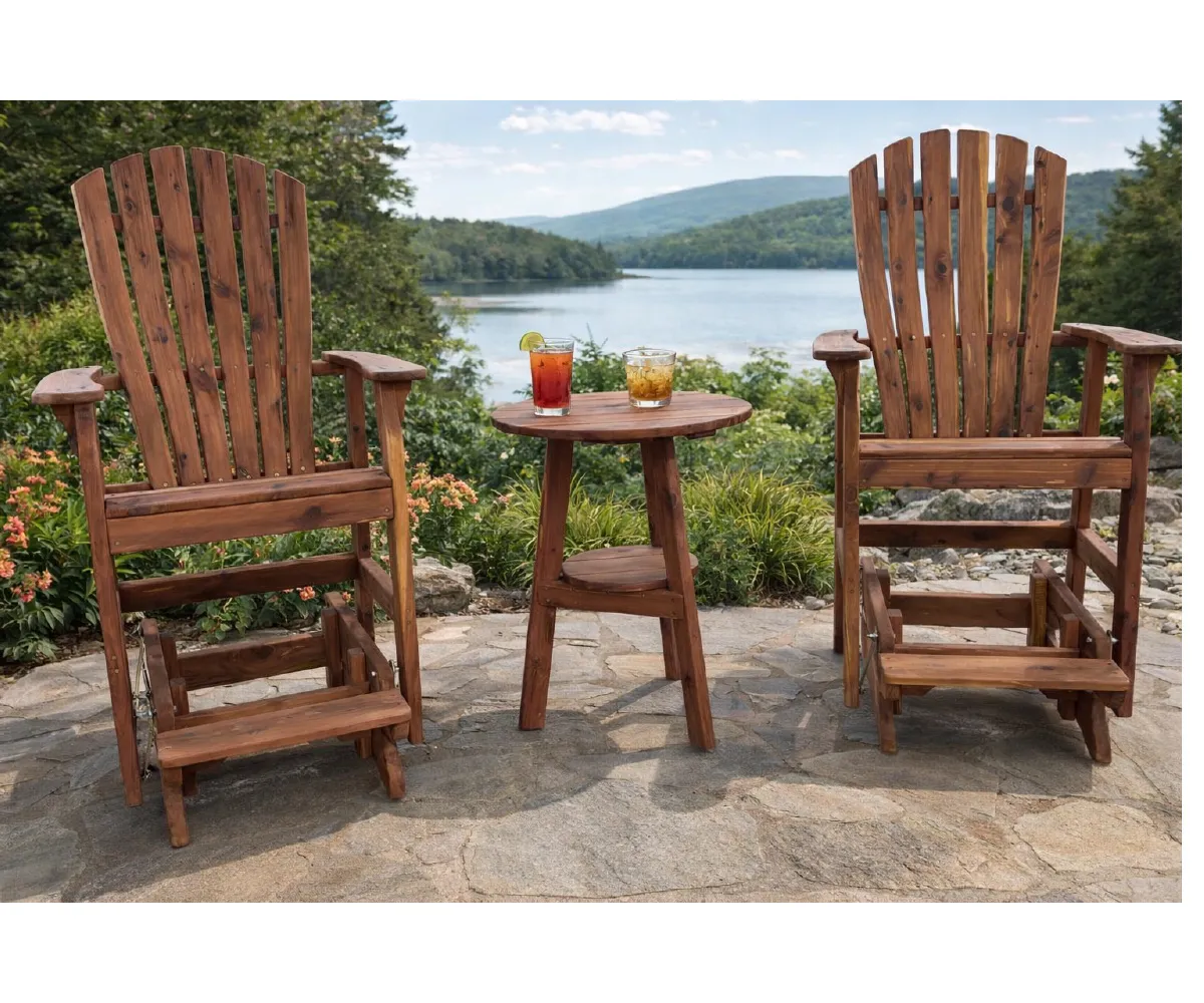 Lumbar Support Balcony Glider Chair - Image 2