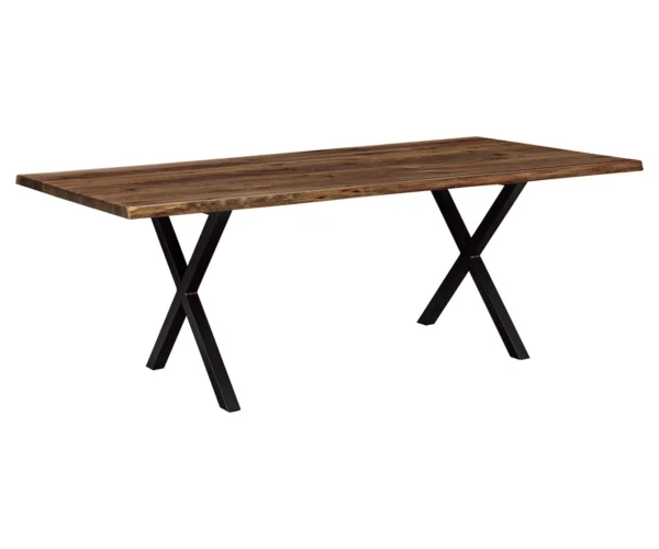 Live Edge Table with Xavier Base