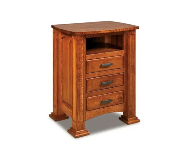 Lexington 3 Drawer Nightstand