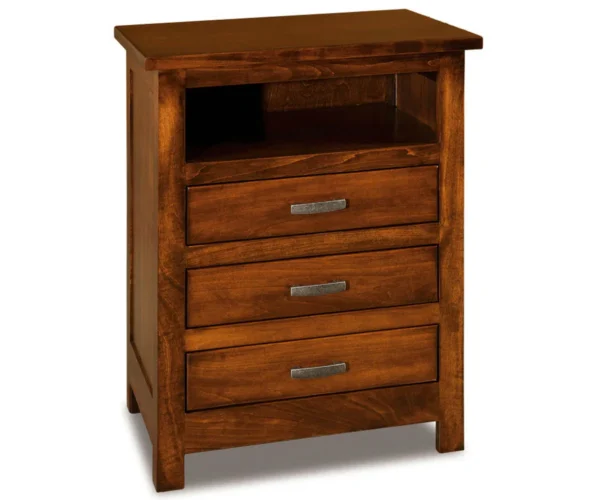 Flush Mission 3 Drawer Nightstand