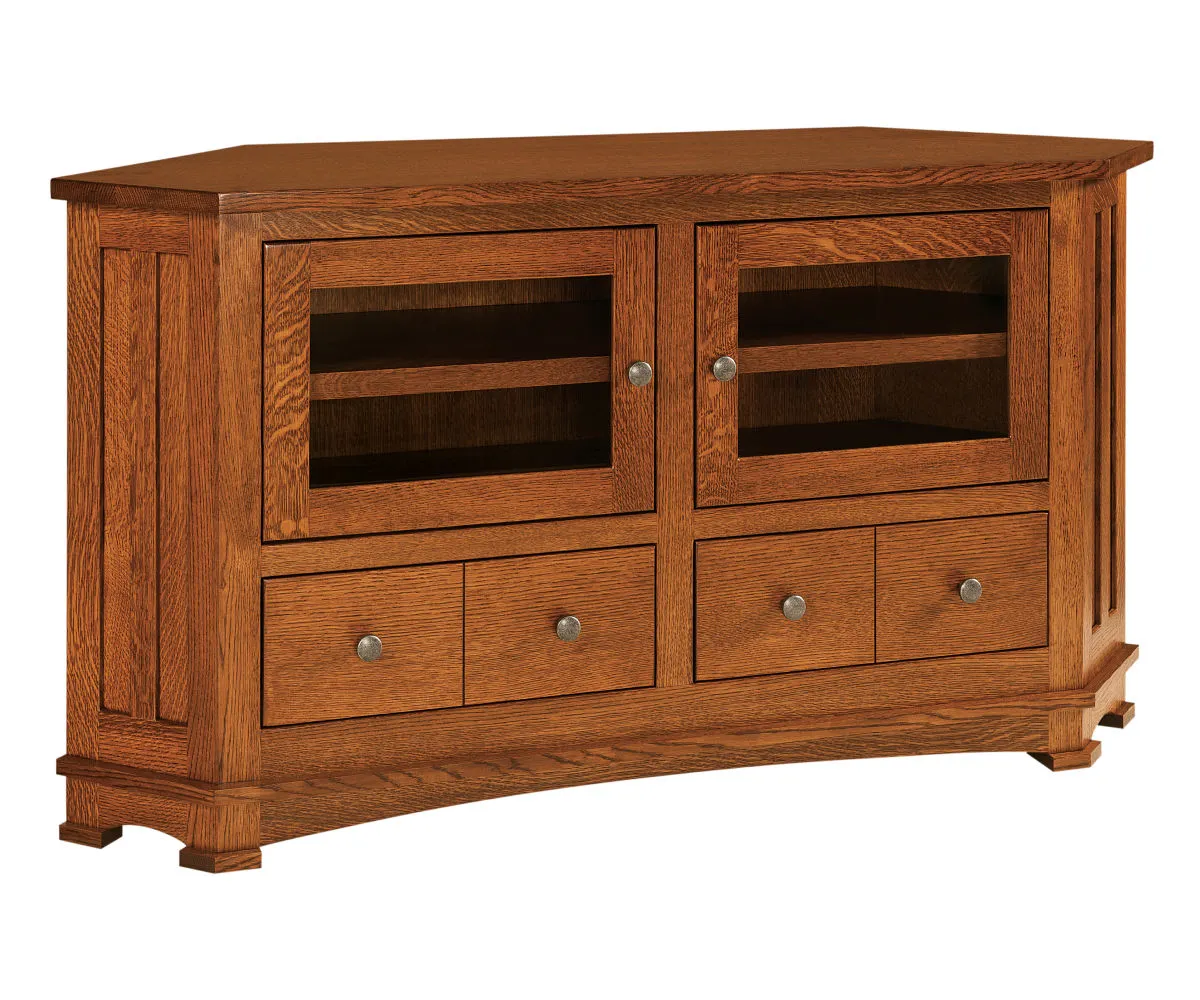Kenwood Corner Cabinet - 61"W