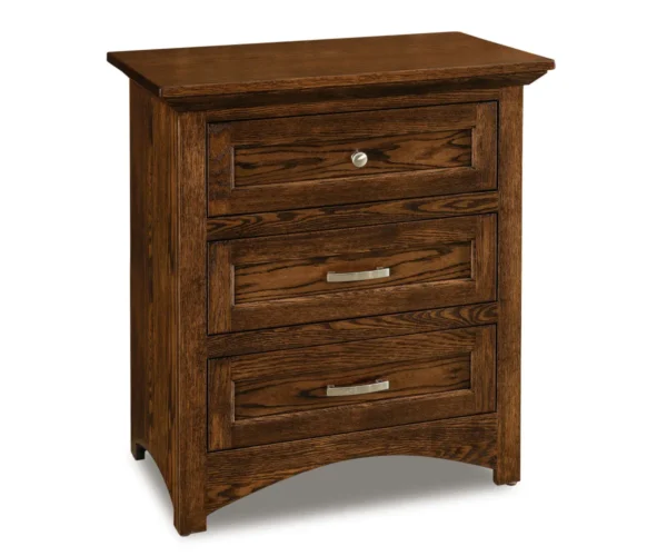 Lincoln 3 Drawer Nightstand