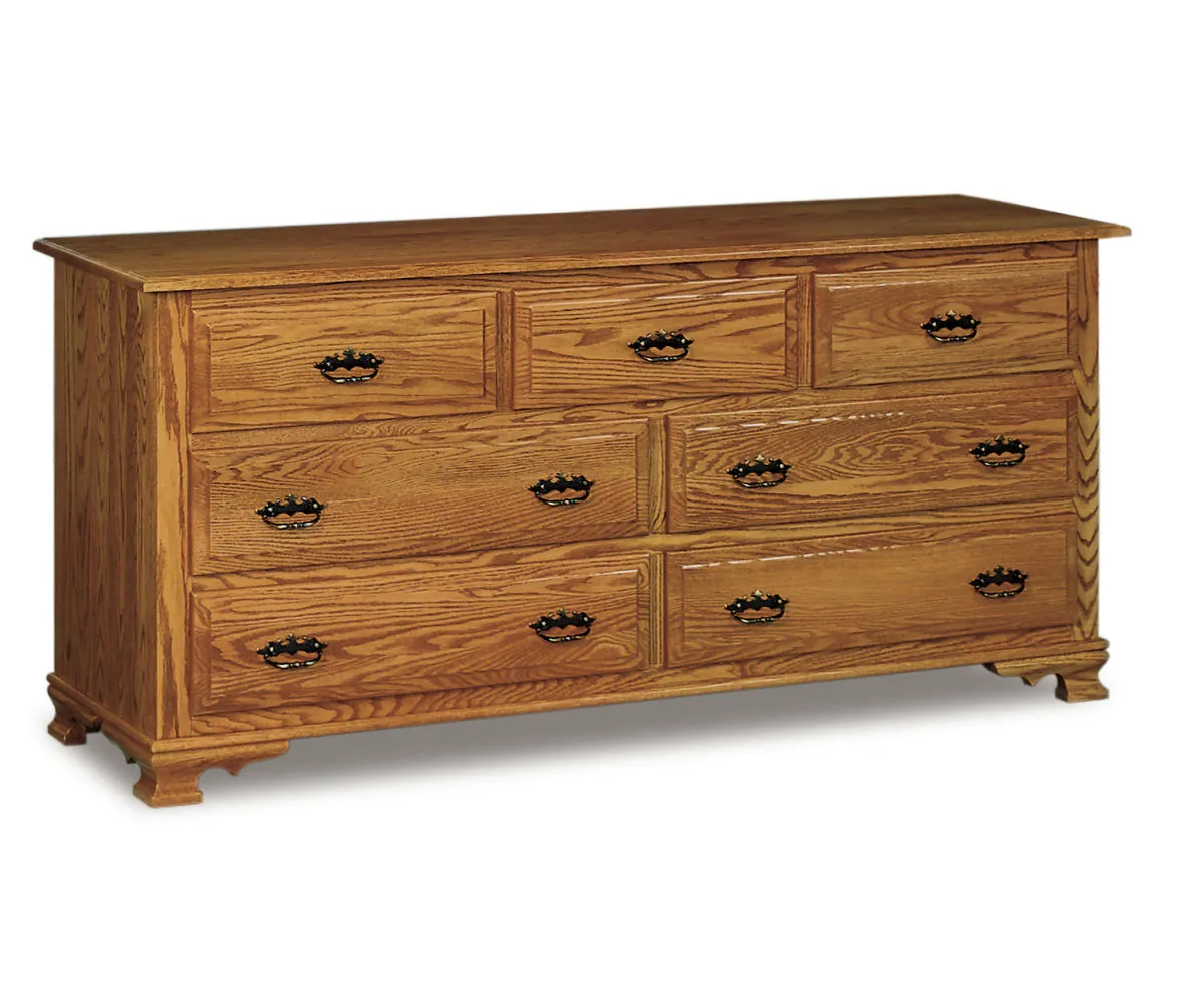 Heritage 7 Drawer Dresser - 72"W
