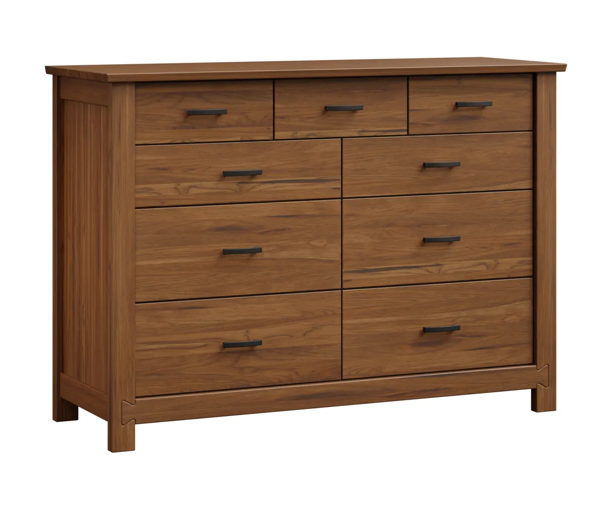 Dovetail 9 Drawer Dresser - 61" - Image 2
