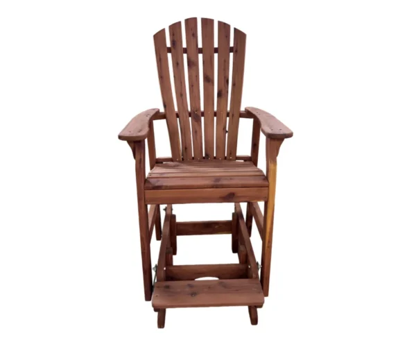 Lumbar Support Balcony Glider Chair