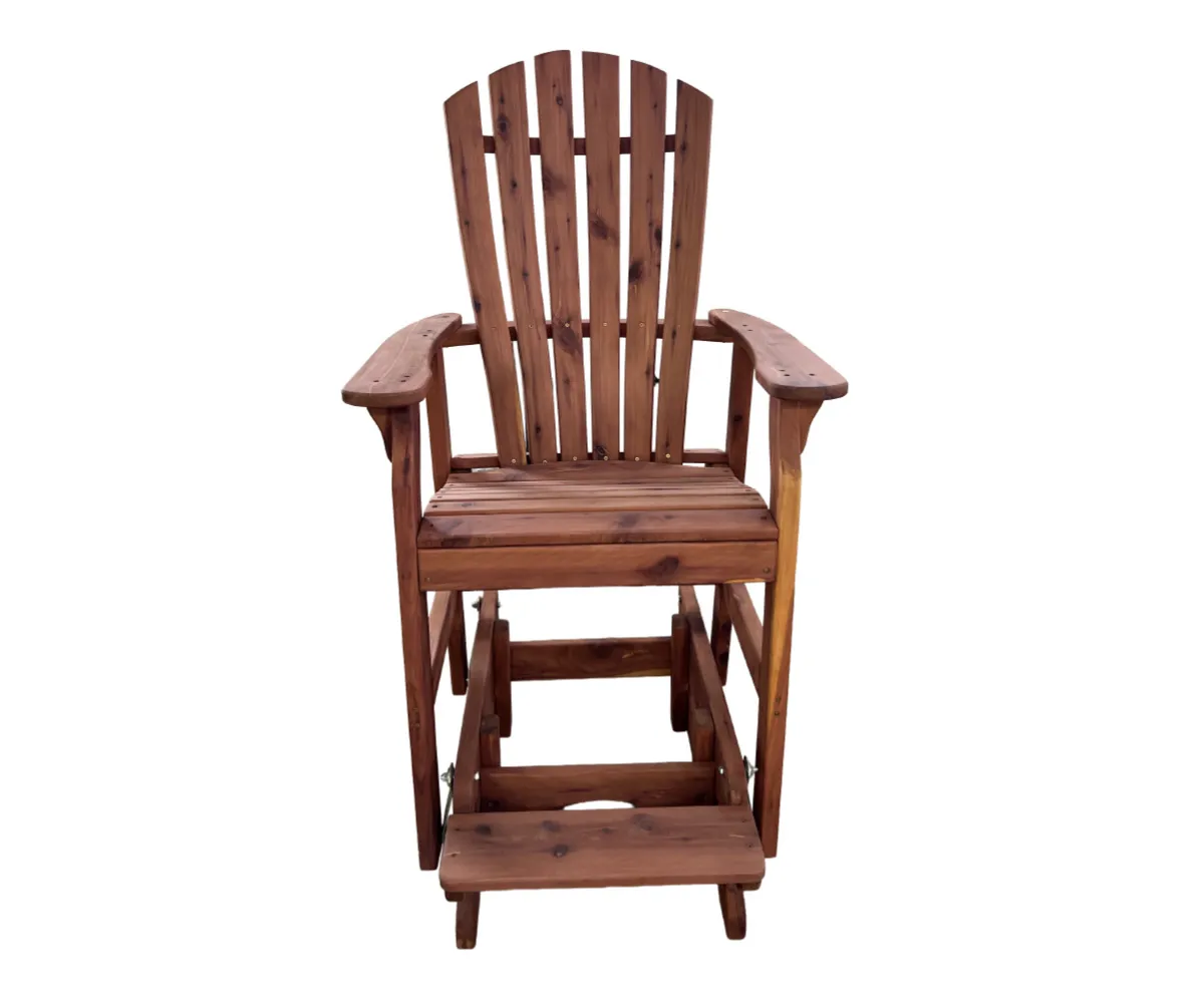Lumbar Support Balcony Glider Chair