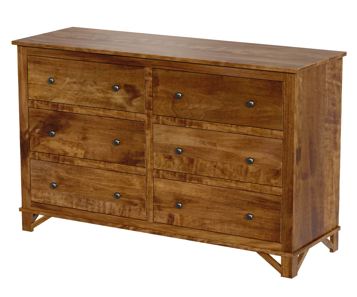 Austin 6 Drawer Dresser - Image 2