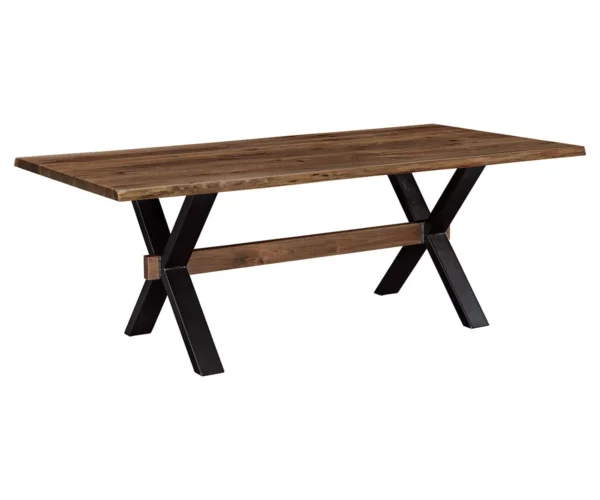 Live Edge Table with El Dorado Base