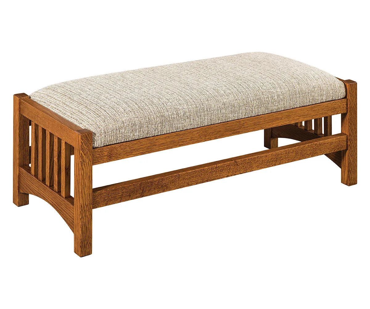 Cubic Slat Footstool