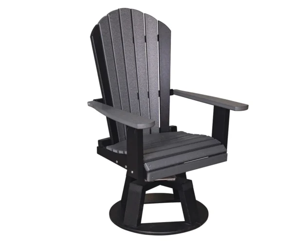 Adirondack Swivel Chair With Spring Base