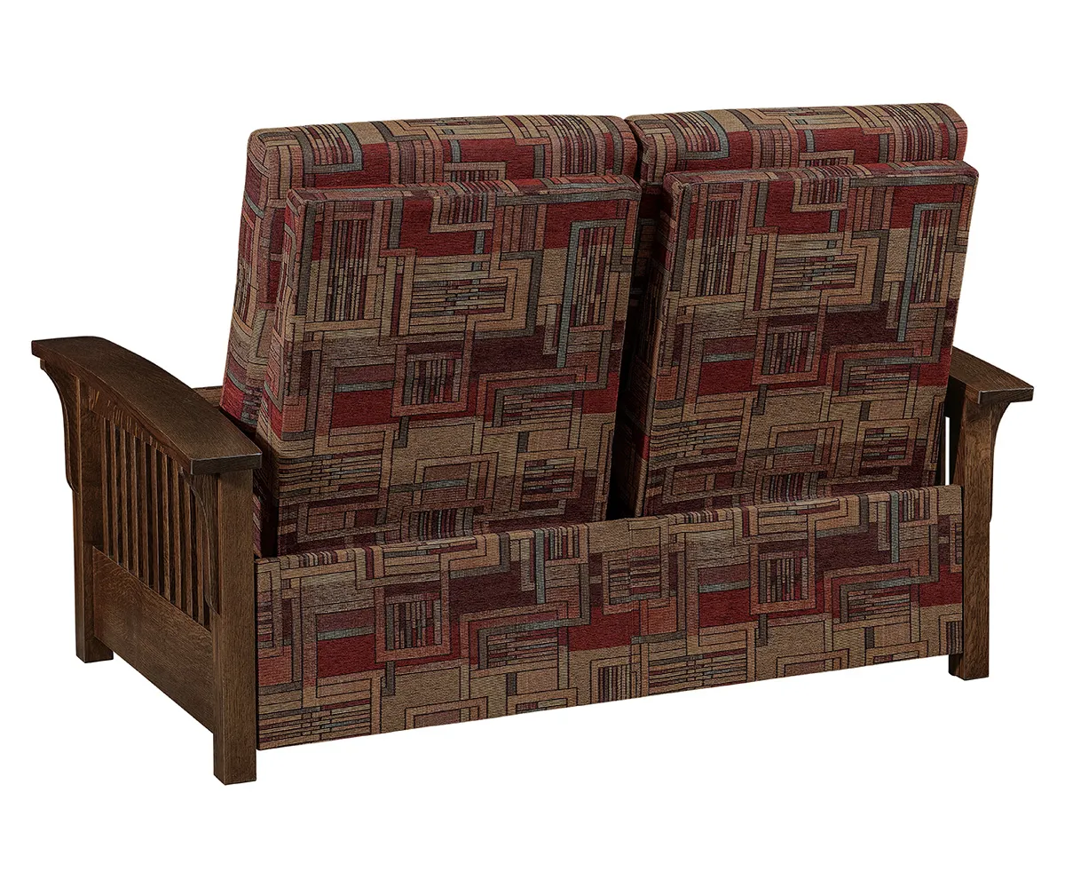 Skyline Slat Wall Hugger Loveseat Recliner - Image 4