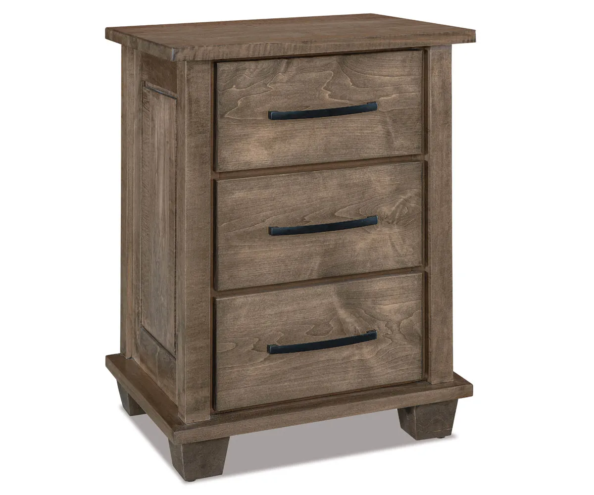 Monarch 3 Drawer Nightstand - 22½"W